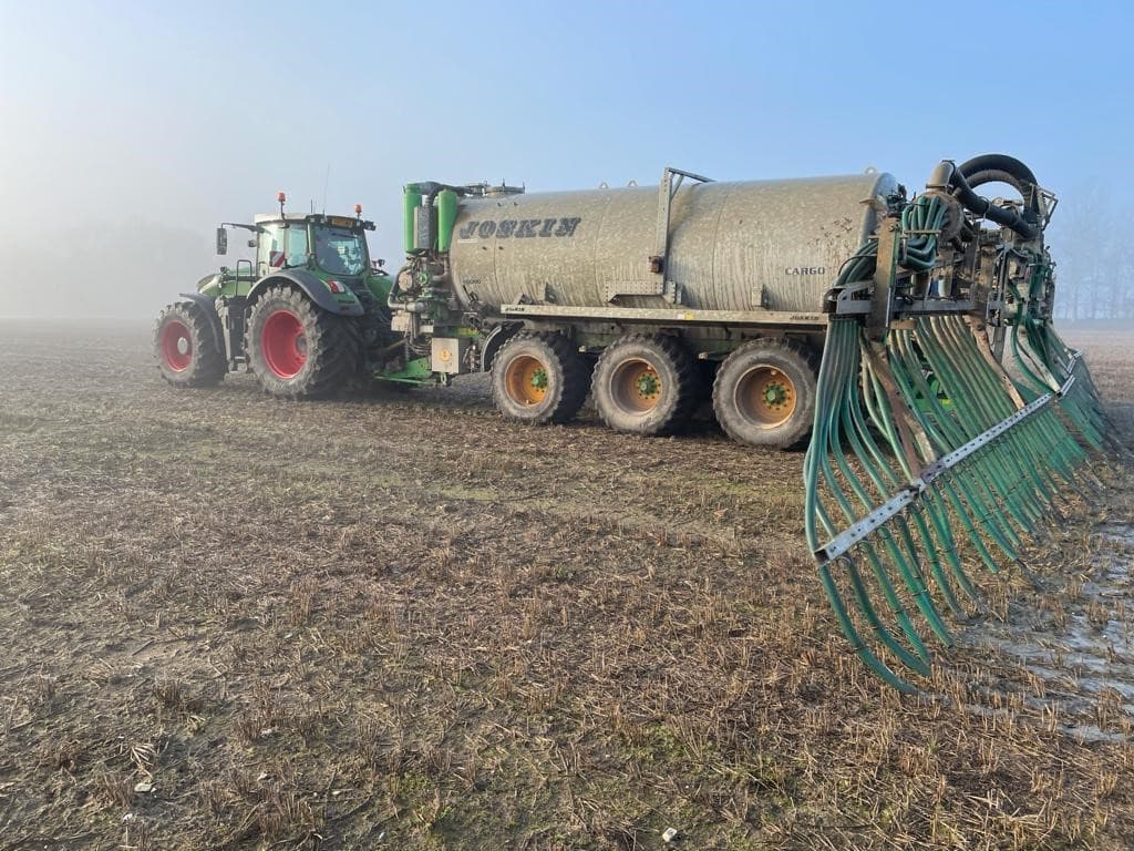 Slurry application