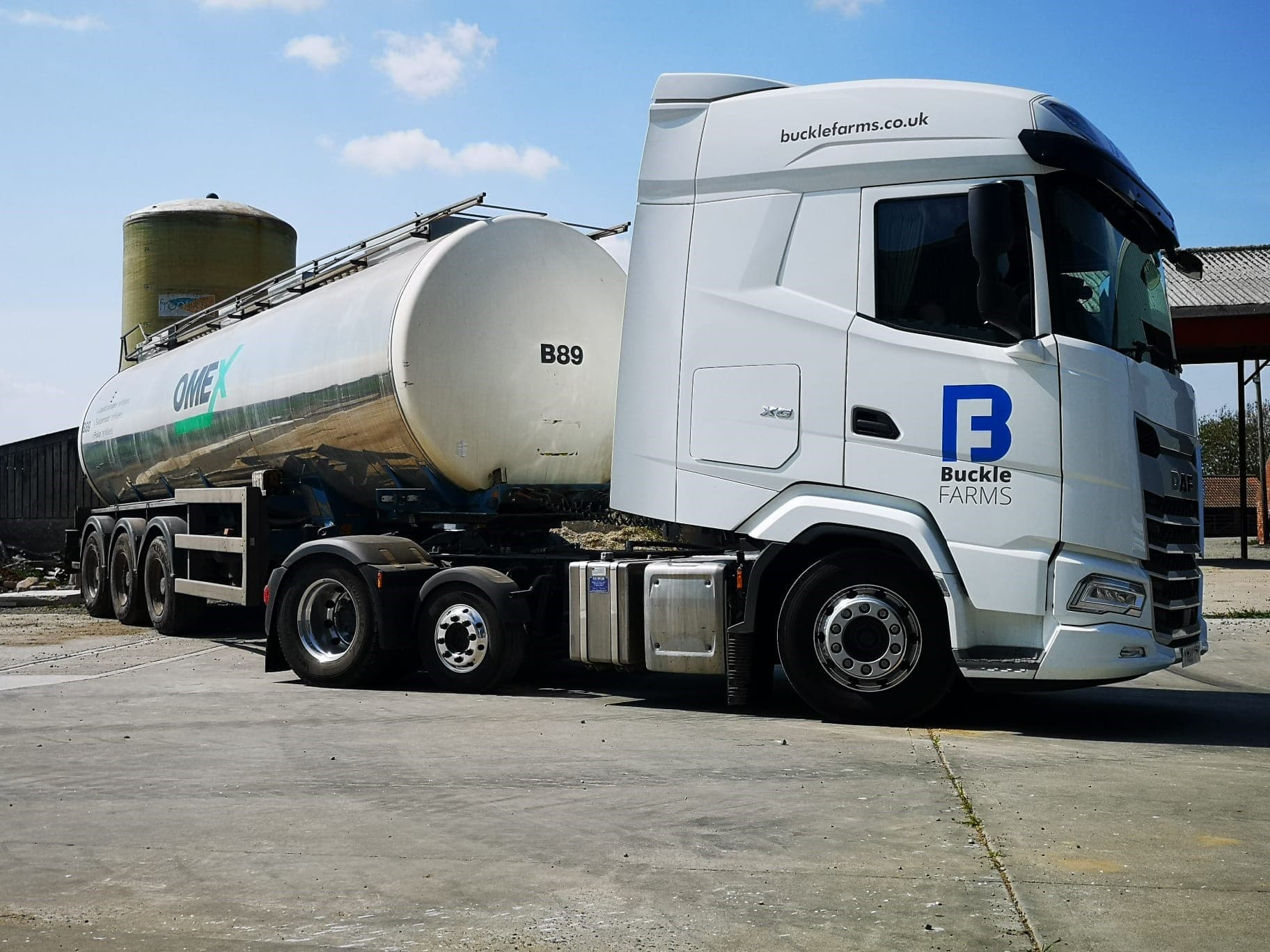 New DAF delivering Liquid Fertiliser