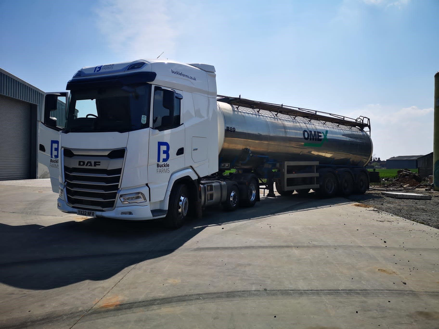New DAF delivering Liquid Fertiliser