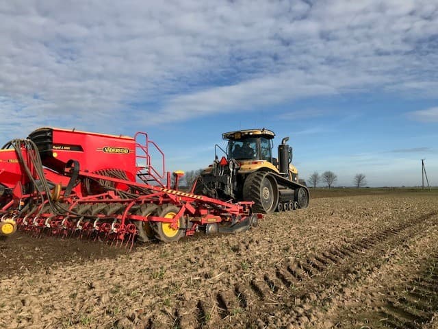 Rob Sowing Spring Barley