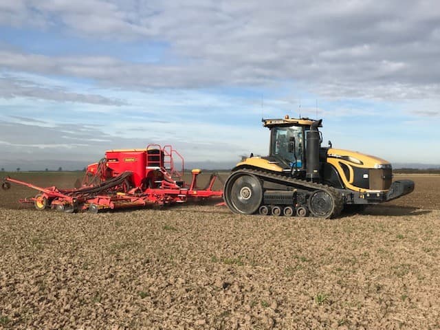 Rob Sowing Spring Barley