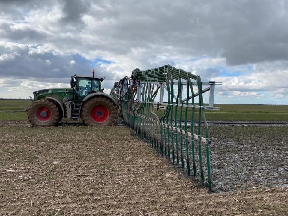 Slurry application